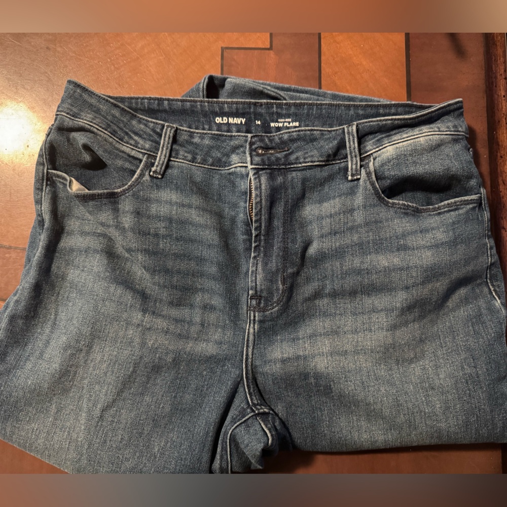 Old Navy brand Wow Flare jeans